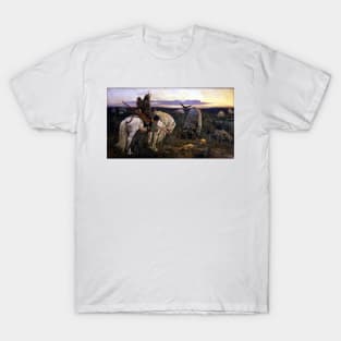 Victor Vasnetsov Knight at the Crossroads T-Shirt